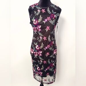 NWT Calvin Klein Size 6 Embroidered Dress